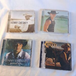 Kenny Chesney 4 CD Lot: Greatest Hits, No Shoes No Shirt No Problems, Etc